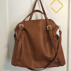 Zara Brown Crossbody Purse